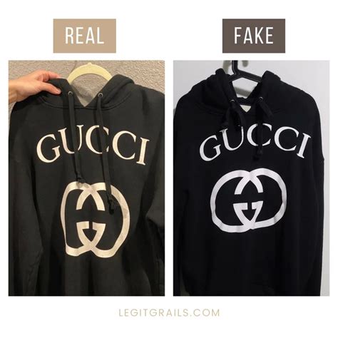 spot fake gucci hoodie|how to tell Gucci hoodie.